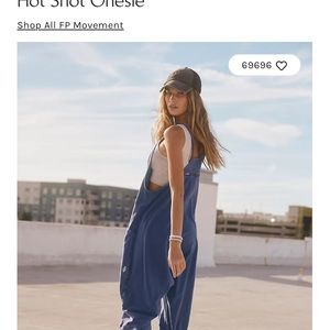 Free people Hot Shot Onsie
